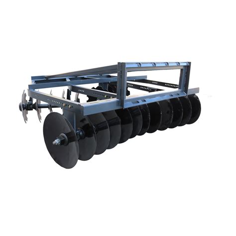 skid steer double disc attachment|disc harrow for skid steer.